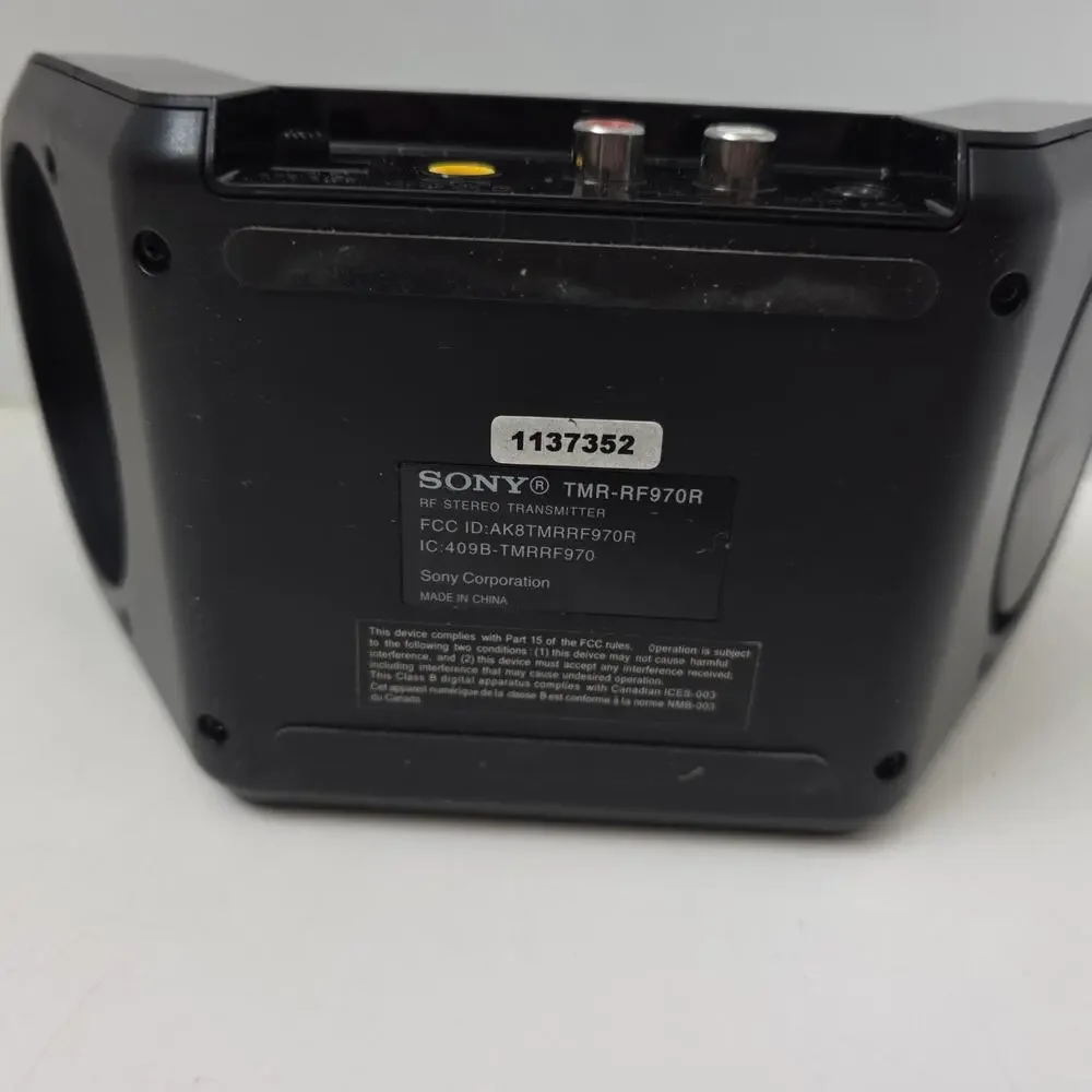 Sony OEM CHARGING BASE & ADAPTER ONLY for TMR-RF925R Wireless Headphones Working